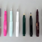 Buchbinderei-ZWANG-B-Kaweco-Schreibgeraete-Stift-Kugelschreiber-Fuellhalter-bunte-Patronen